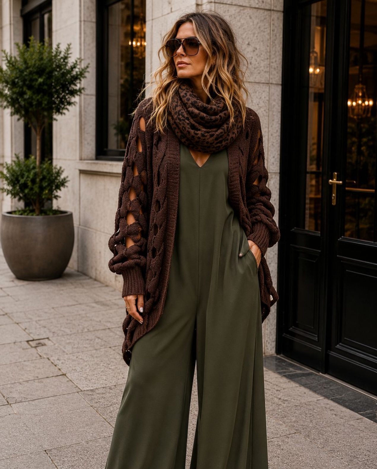 Vestido Leopard